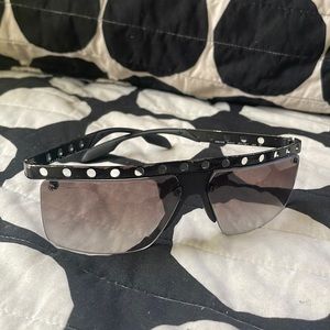 Y2K Black Prada sunglasses